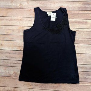 J. Crew Tank Top Navy Extra Small